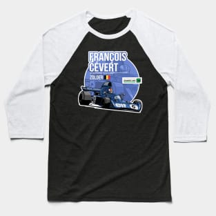 Francois Cevert 1973 Zolder Baseball T-Shirt